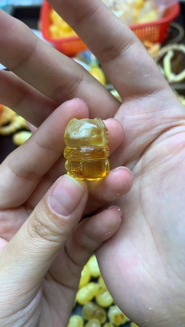 【闪购商品】琥珀珠宝奇石未镶嵌041 琥珀蜜蜡 覆膜