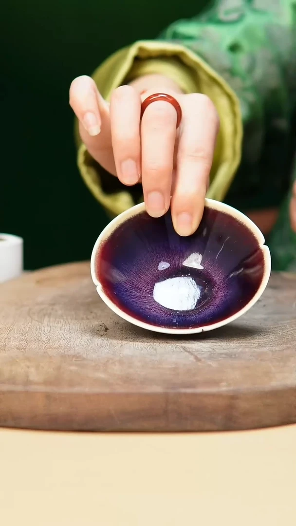 钧瓷作品—郑郑—刘钏博花口杯—795