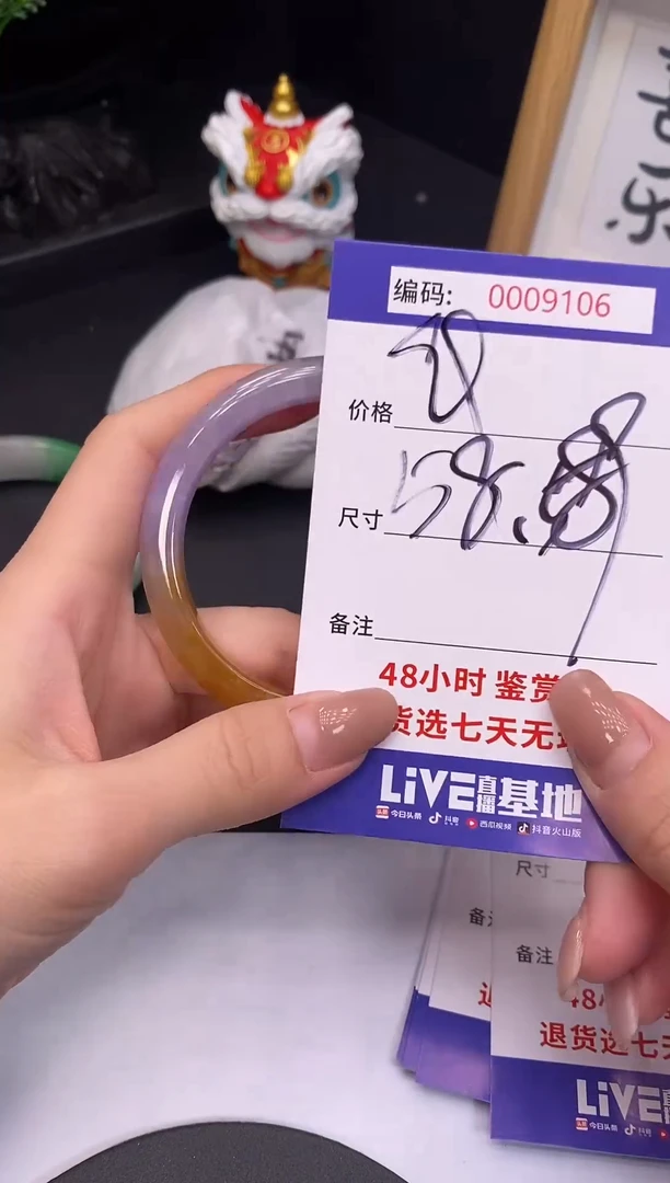 未镶嵌手镯翡翠0009106