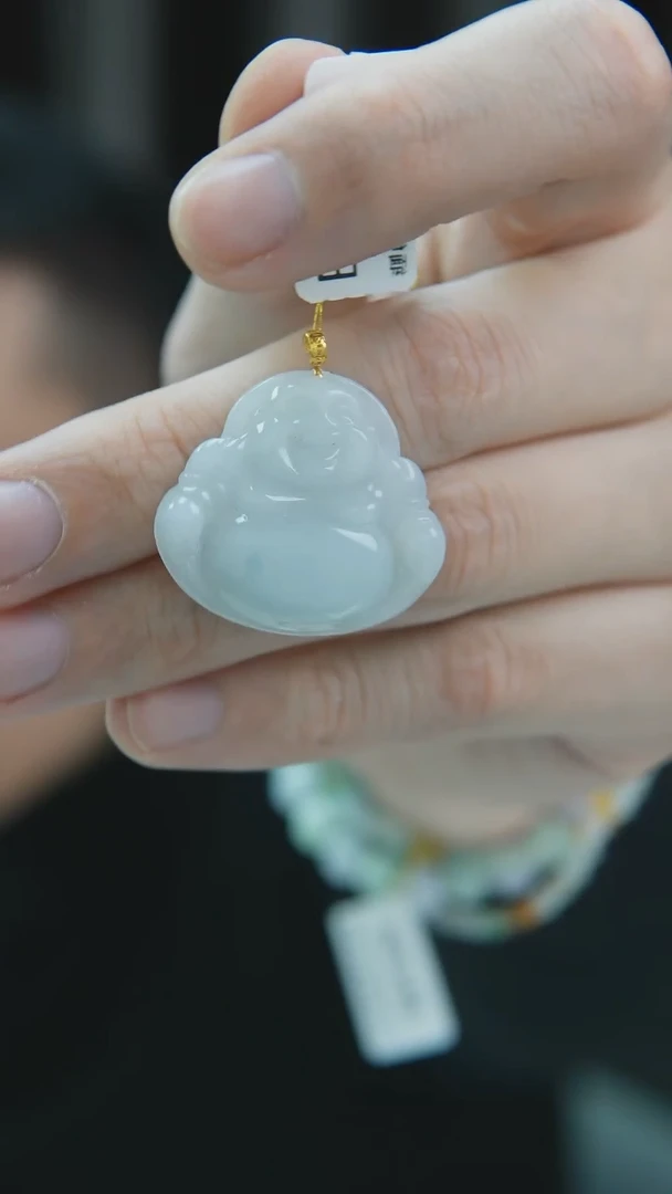 颈饰未镶嵌翡翠挂件H0078