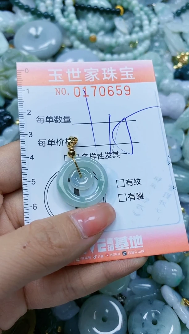【闪购商品】翡翠颈饰未镶嵌闪购0170659