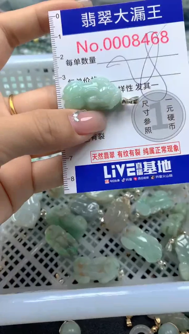 颈饰未镶嵌翡翠8468