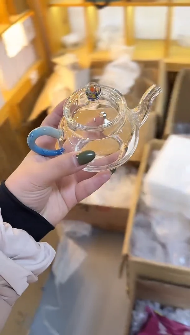 凤玉蓝花琳琅壶