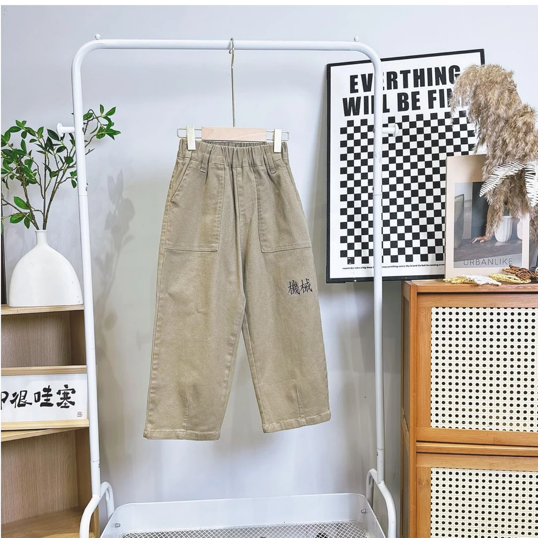 6609高端专享春秋裤子卡其