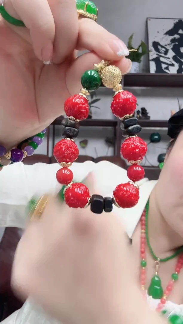 未镶嵌手链翡翠151编号原创手串