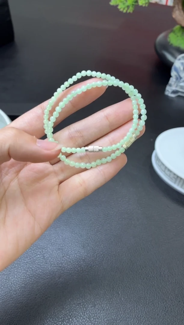 未镶嵌手串翡翠手串多样性发一件