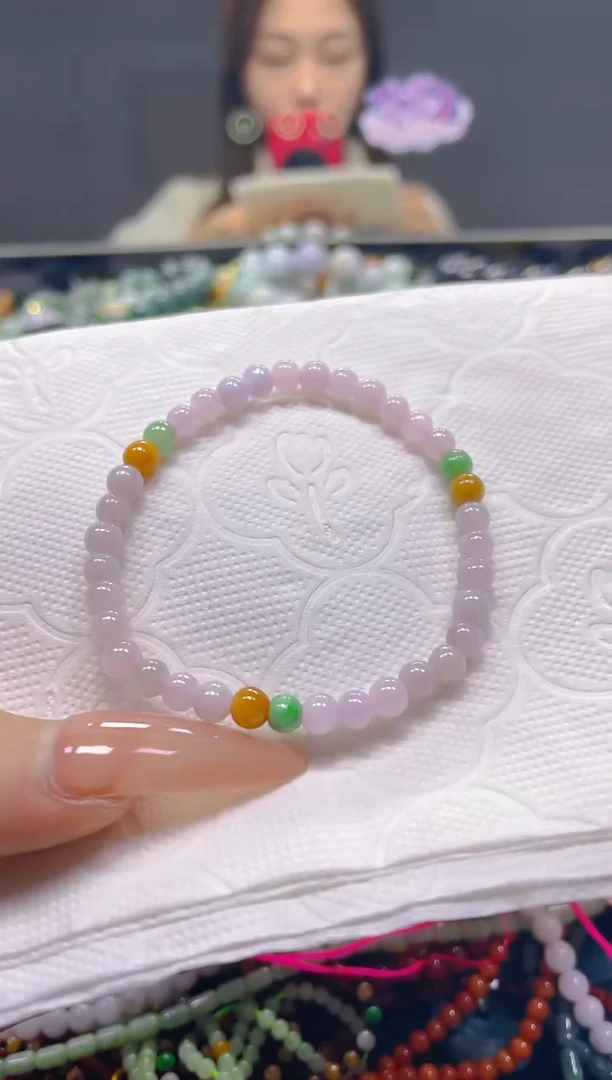 颈饰未镶嵌翡翠5MM