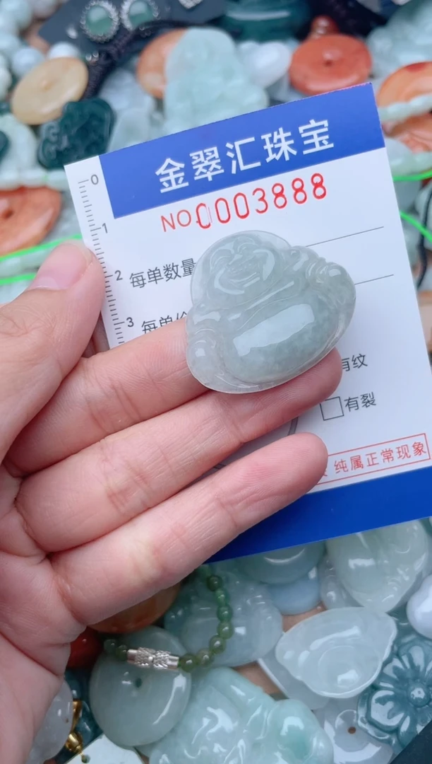 颈饰未镶嵌翡翠3888