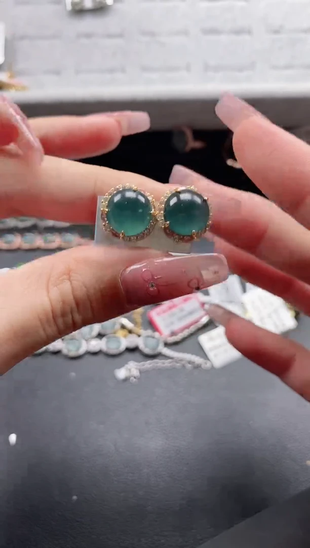 【闪购商品】翡翠戒指银S925镶嵌1111