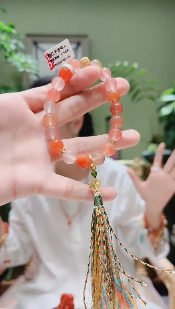 未镶嵌手串南红玛瑙南红手串MLL1001-69多样性发货