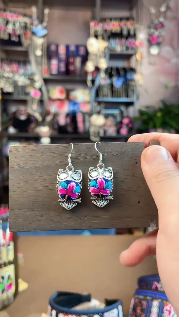 织绣 民族风手工非遗老绣饰品601