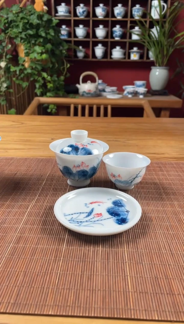 盖碗/杯群芳斋闪购链接（以闪拍图片为准）