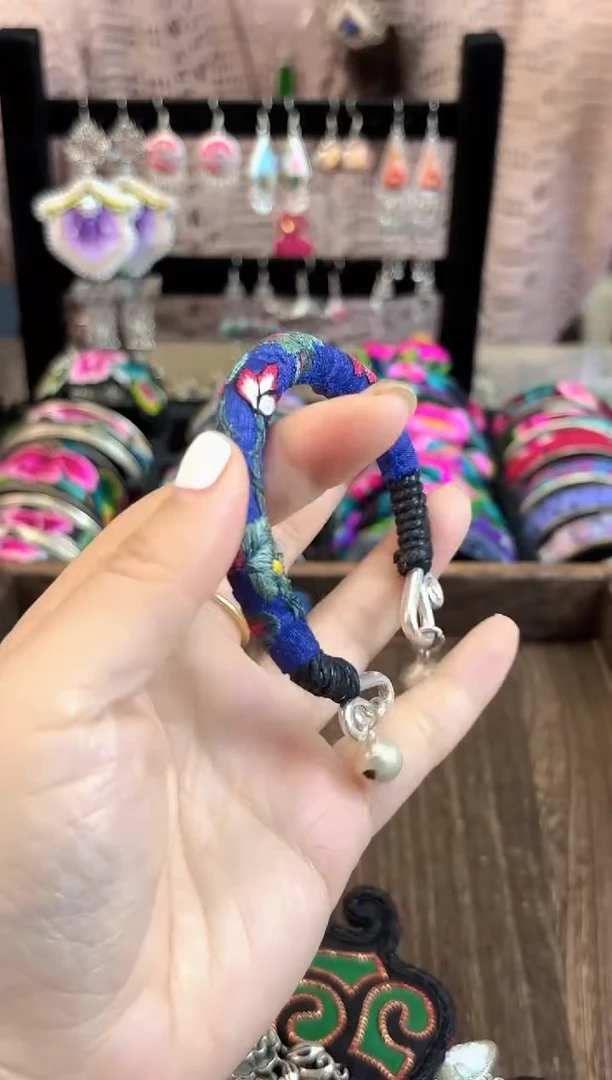 织绣艺枝独绣老绣饰品110