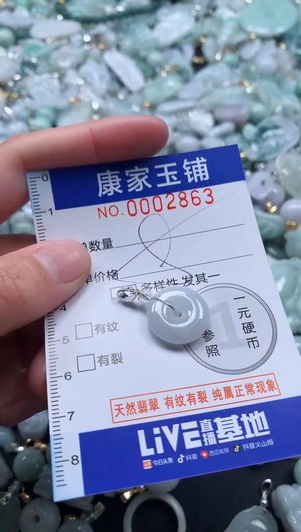 颈饰未镶嵌翡翠2863