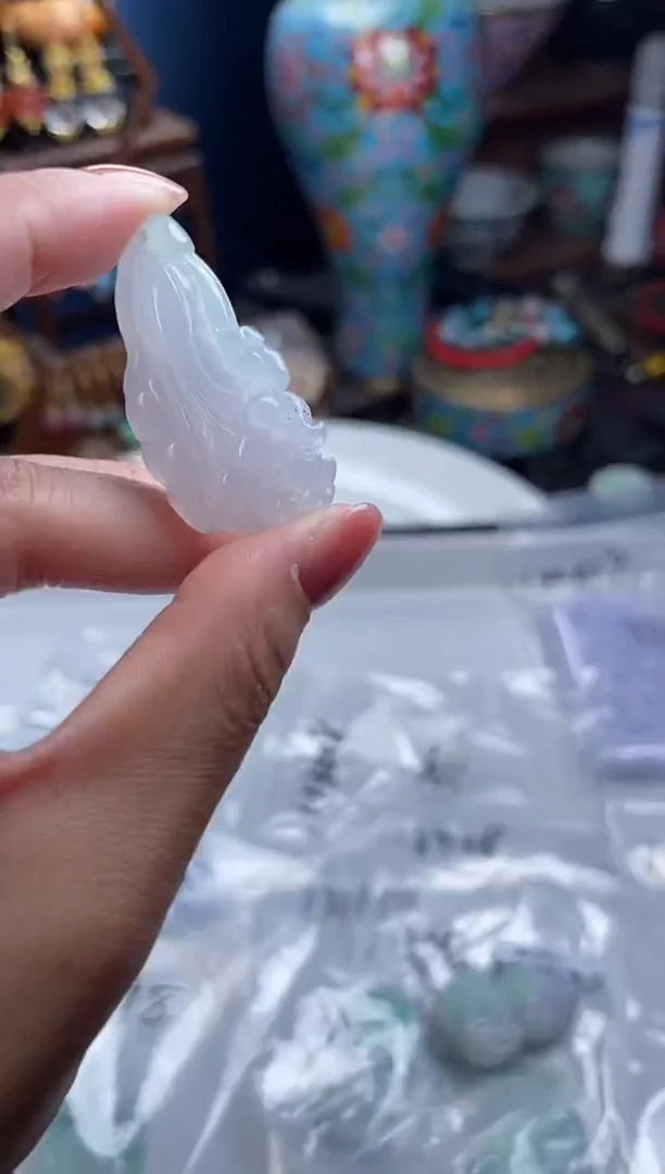 未镶嵌挂件翡翠天*，113008