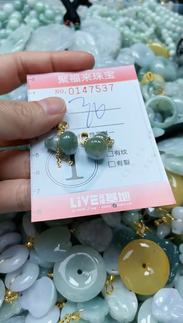 翡翠未镶嵌颈饰闪购0147537