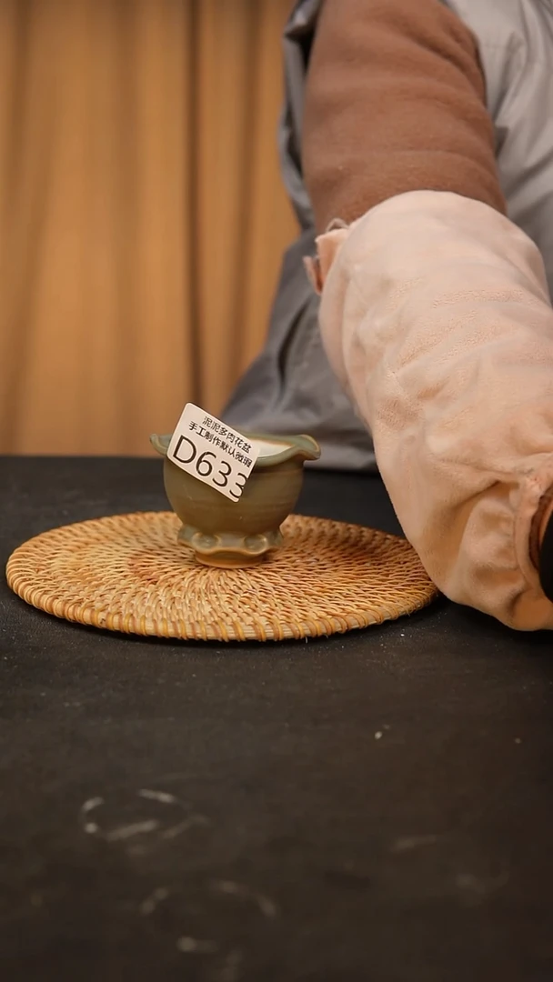 【闪购商品】瓷片景德镇泥泥陶瓷花盆