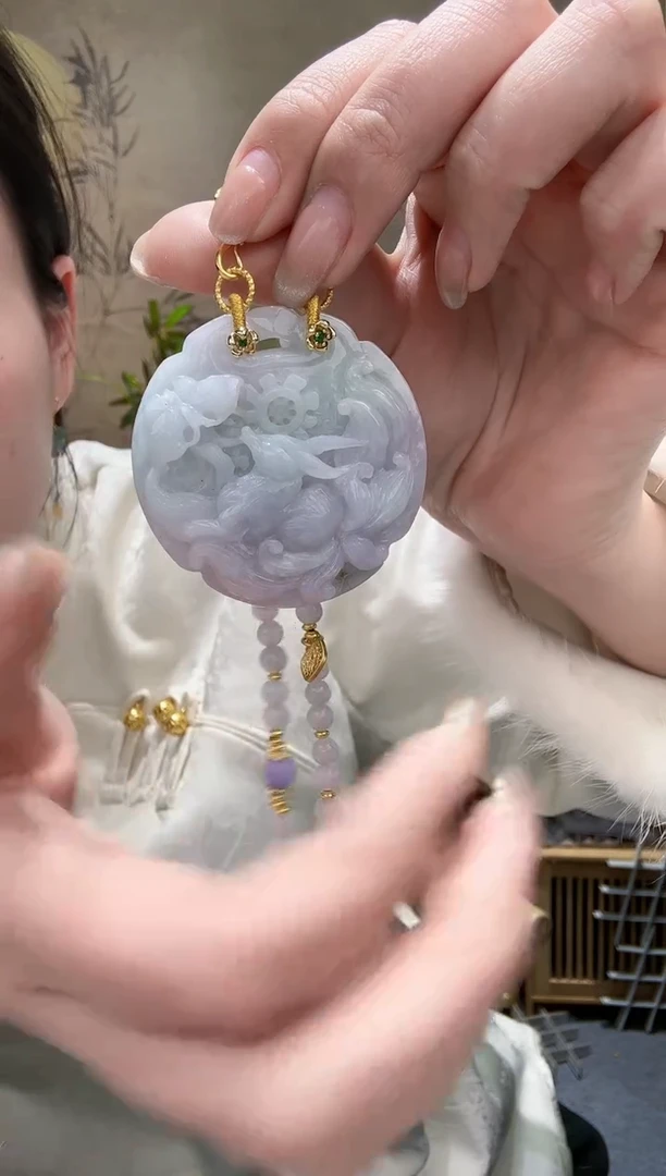 【闪购商品】翡翠颈饰未镶嵌吊坠