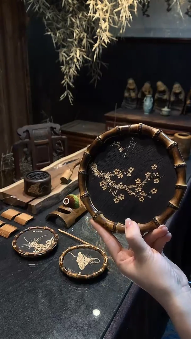 .****.梅花壶承........