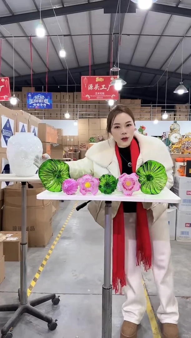 【闪购商品】无铅玻璃悠悠Q-花器-70早六枝