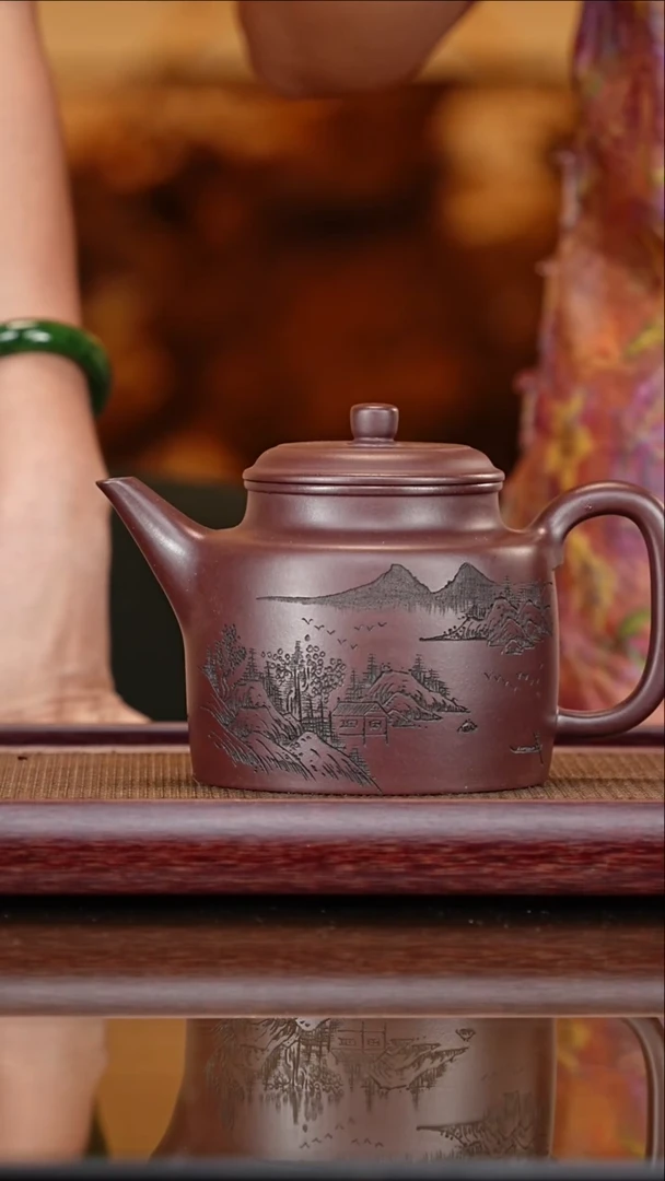 【李昌鸿】紫茄泥高德钟   800CC