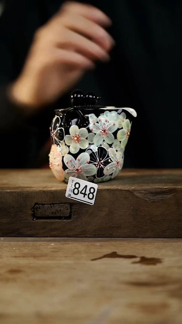 瓷片设计师手作款 / 花满溪系列 宝瓶