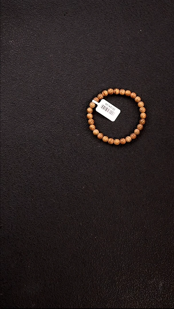 沉香手串天然沉香马来7mm圆珠单圈