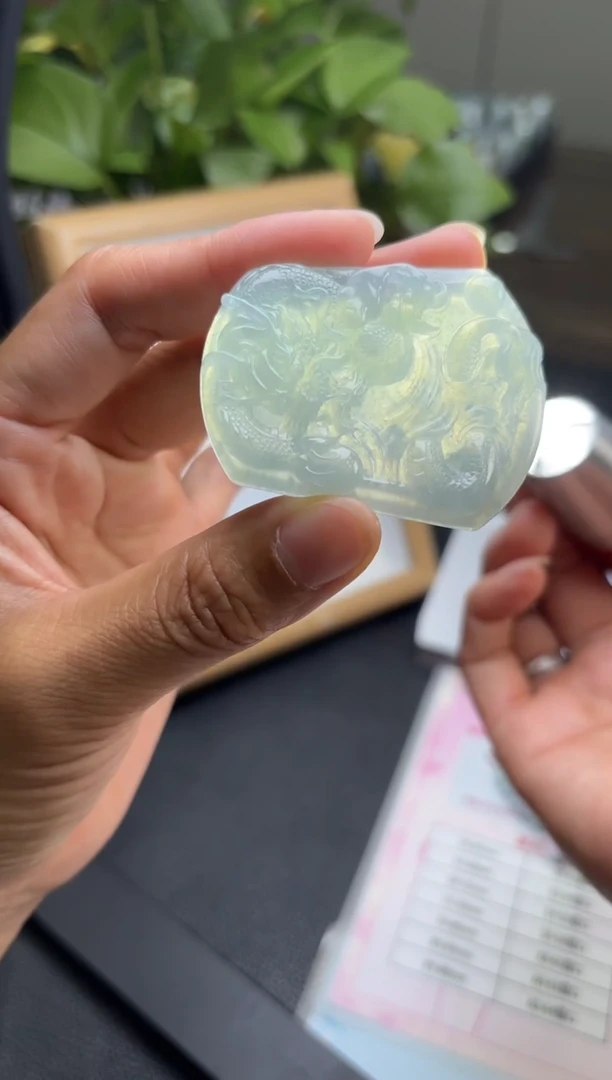 未镶嵌挂件翡翠多样性发一件R703155