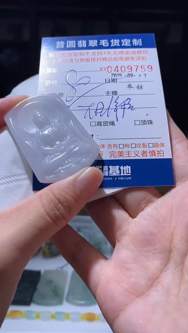 颈饰未镶嵌翡翠翡翠409759