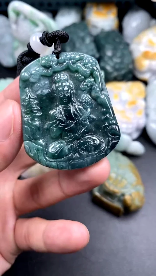 吊坠(不含链)未镶嵌翡翠1