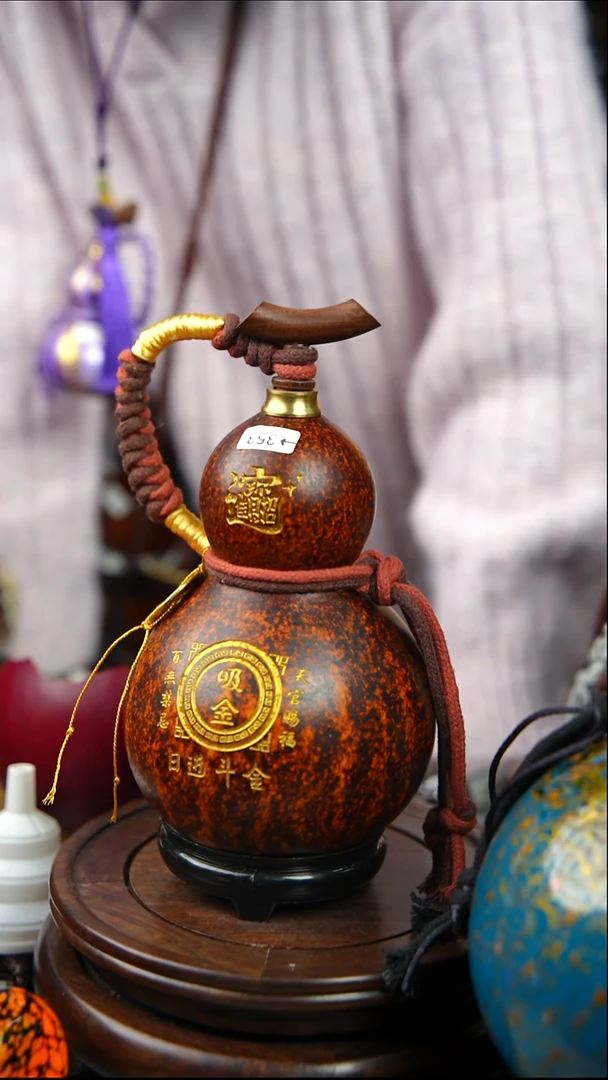 353号500ml左右非遗大漆酒葫芦