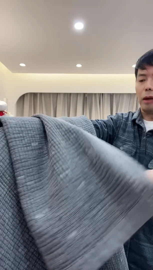 棉棉D17 发一条   微瑕230*250灰色
