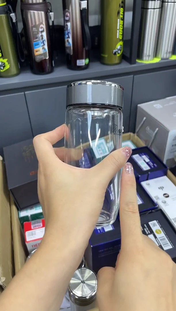 小熊单层烫手7726-430ml灰