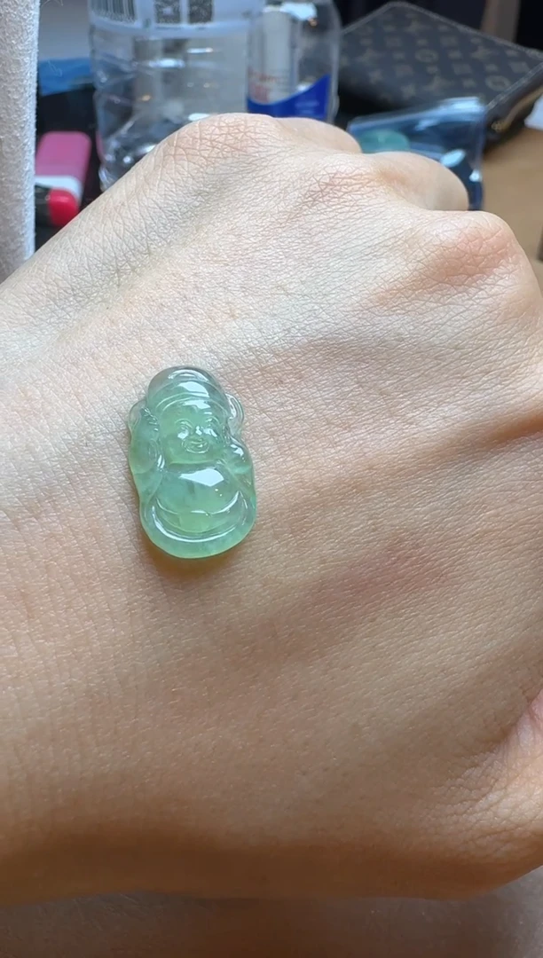 【闪购商品】翡翠颈饰未镶嵌财神