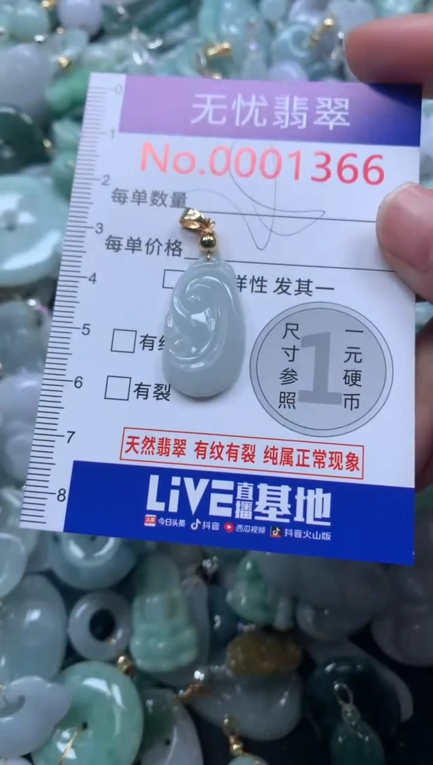 颈饰未镶嵌翡翠1366