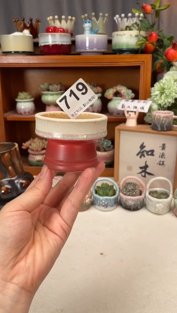 瓷片719知木小芳花盆直播编号
