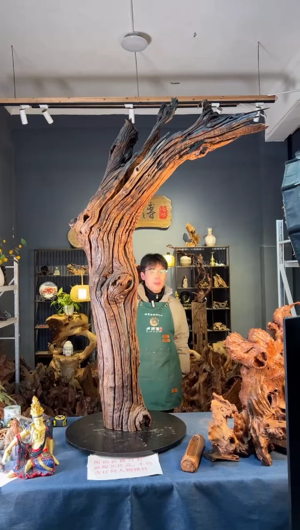 木卢师傅根艺作品（不包含人物摆件）