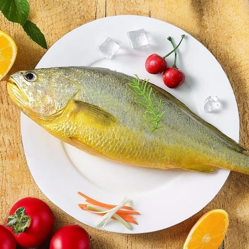 冷冻新鲜大黄花鱼鲜活速冻大黄鱼新鲜冷冻大黄鱼深海海鲜水产