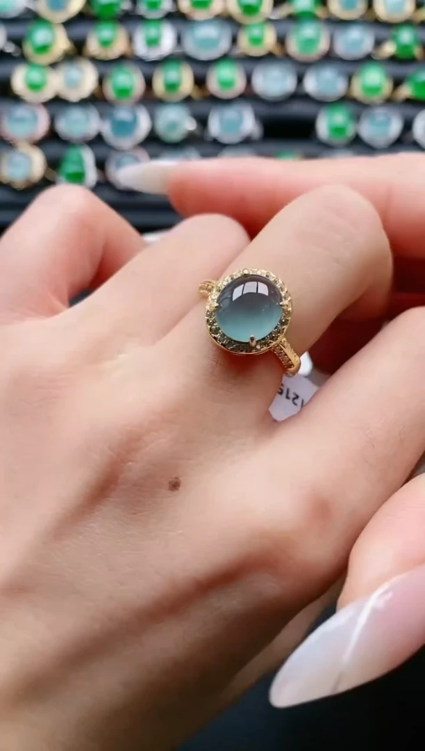 【闪购商品】翡翠戒指银S925镶嵌11111111