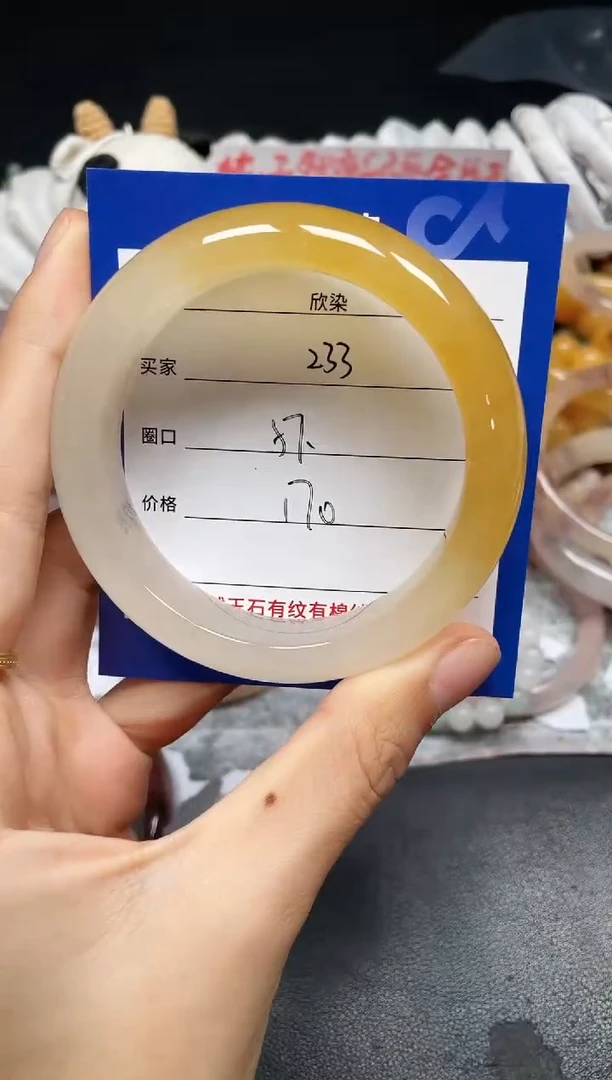 未镶嵌手镯石英质玉233