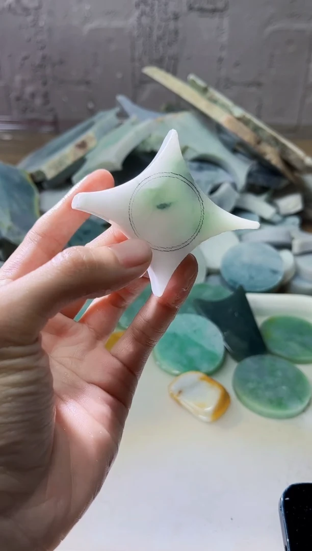 裸石翡翠翡翠a货正品玉石古陈359