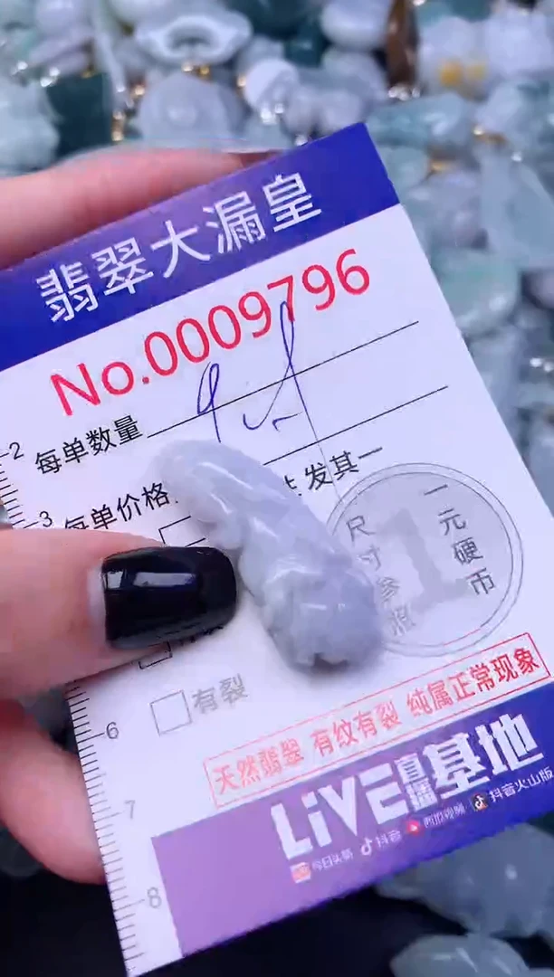 颈饰未镶嵌翡翠9796