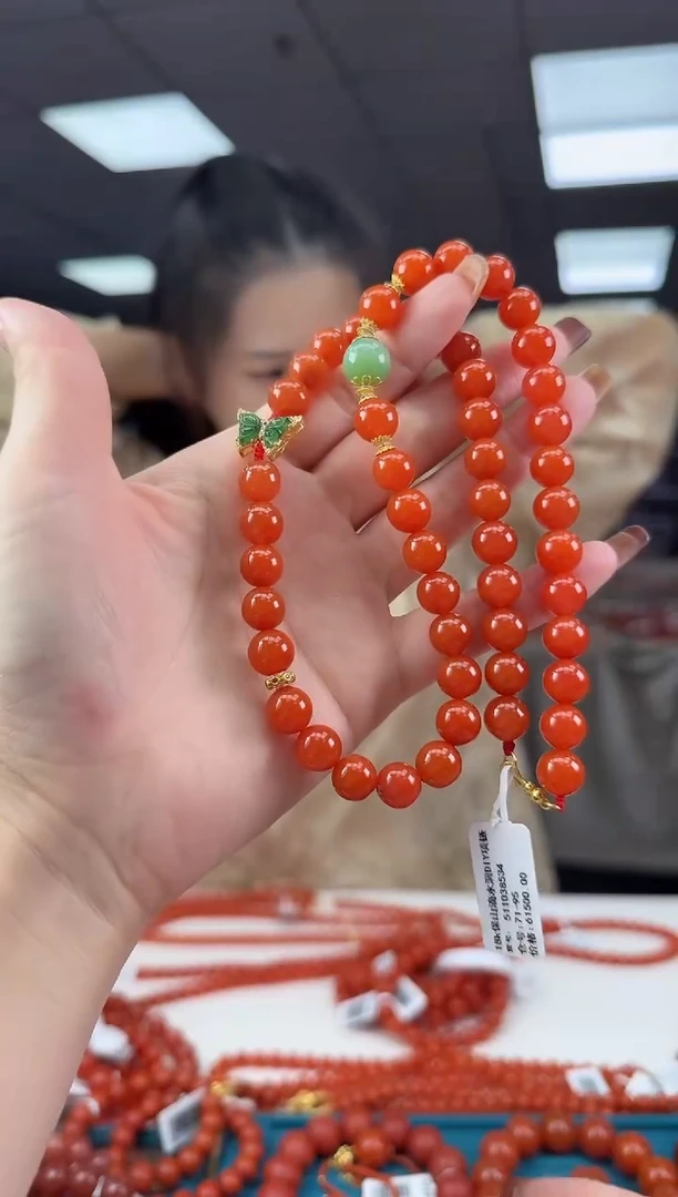 未镶嵌珠串南红玛瑙多样发其一/9/98091806999