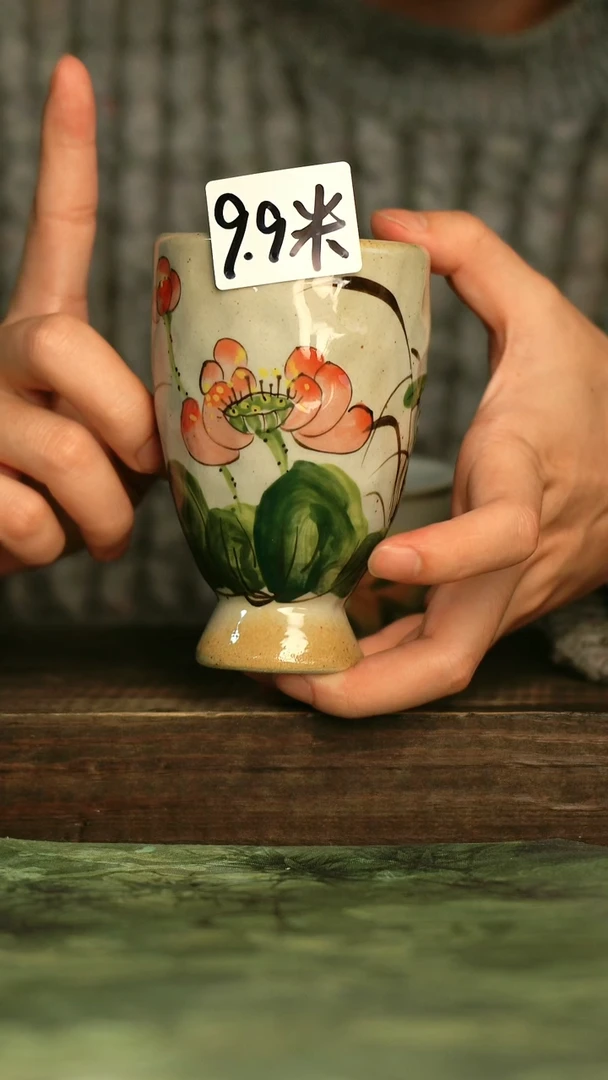 瓷器青诗集手工手绘瓷器
