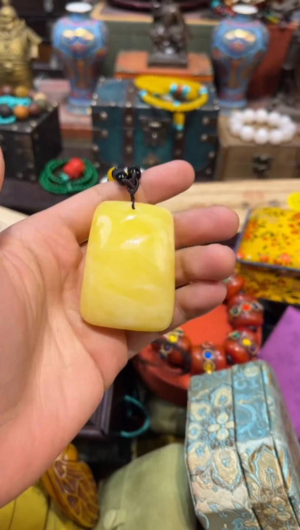 未镶嵌蜜蜡裸石E刘哥高端专属精品18