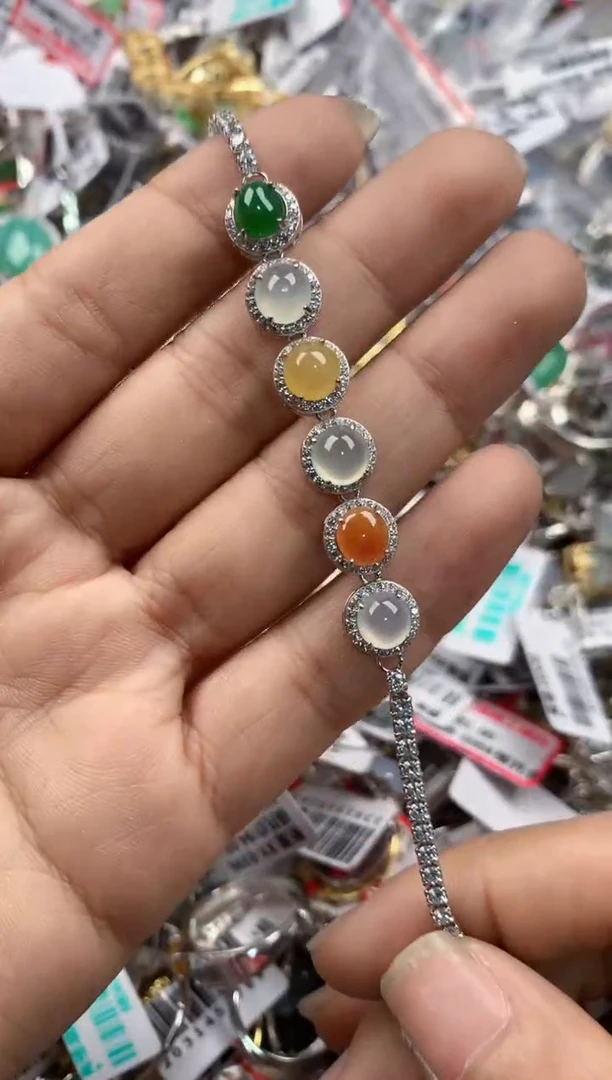 银S925镶嵌戒指翡翠121212----2