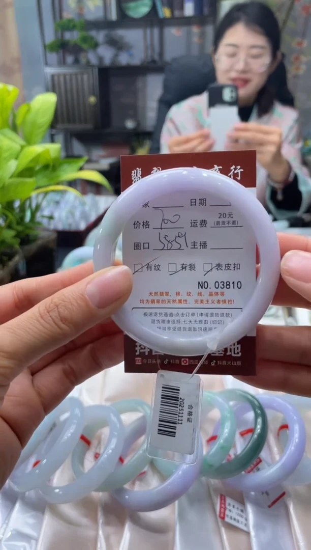 未镶嵌手镯翡翠3810