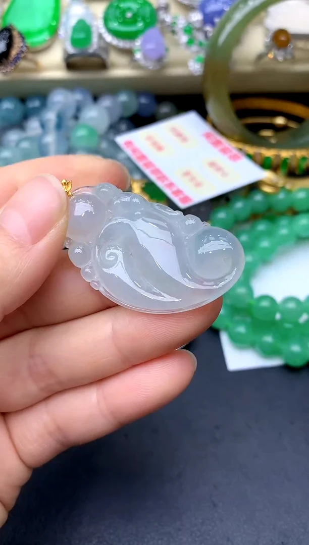 颈饰未镶嵌翡翠257 -中国好珍宝