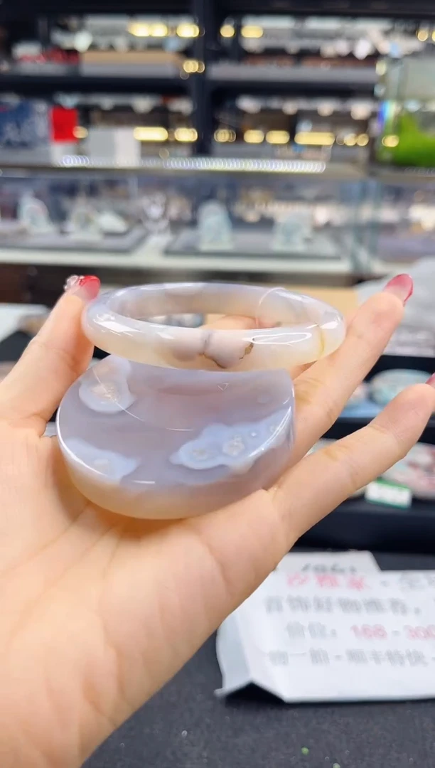 未镶嵌手镯石英质玉64圈口（赠品镯心）379269