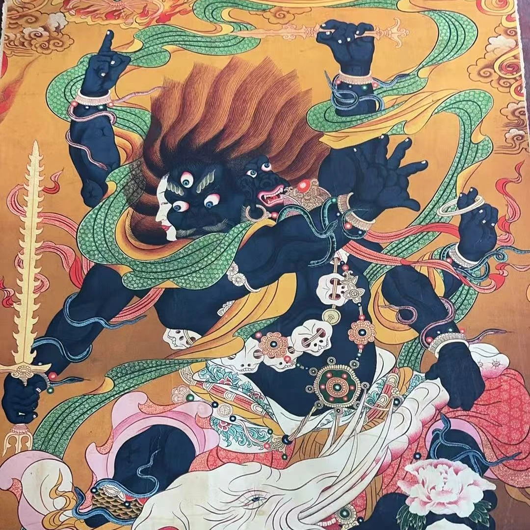 高端精品绘画类唐卡aa14